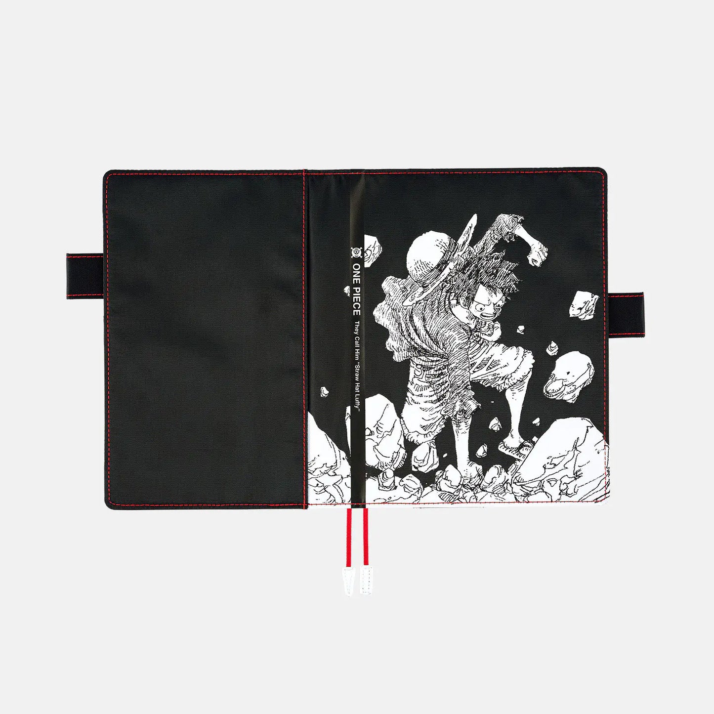 ONE PIECE magazine: Straw Hat Luffy (Black) [Hobonichi Cousin (A5) Techo Cover] (Cover Only)