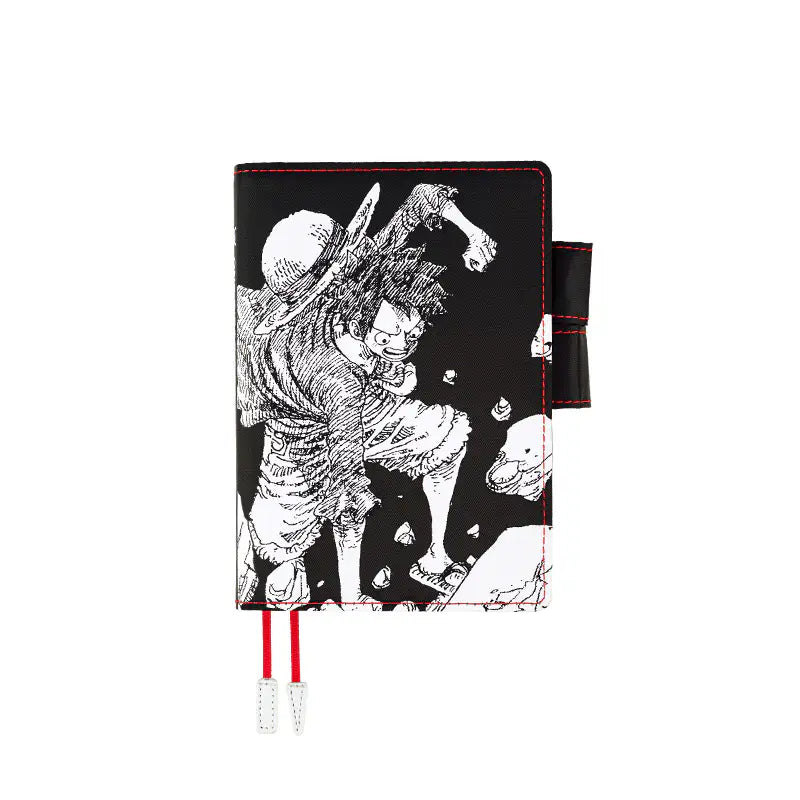 ONE PIECE magazine: Straw Hat Luffy (Black) [Hobonichi Original (A6) Techo Cover] (Cover Only)