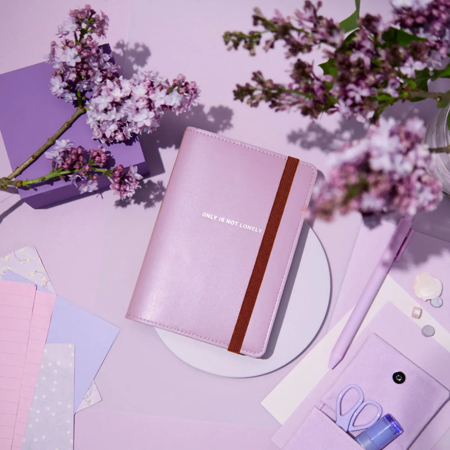 Only is Not Lonely: Lilac [Hobonichi Original (A6) Techo Cover] (Cover Only)