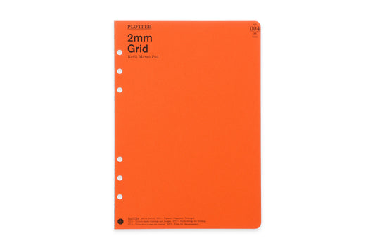 PLOTTER 2mm Grid 80 sheets PLT0004 (A5 Size)