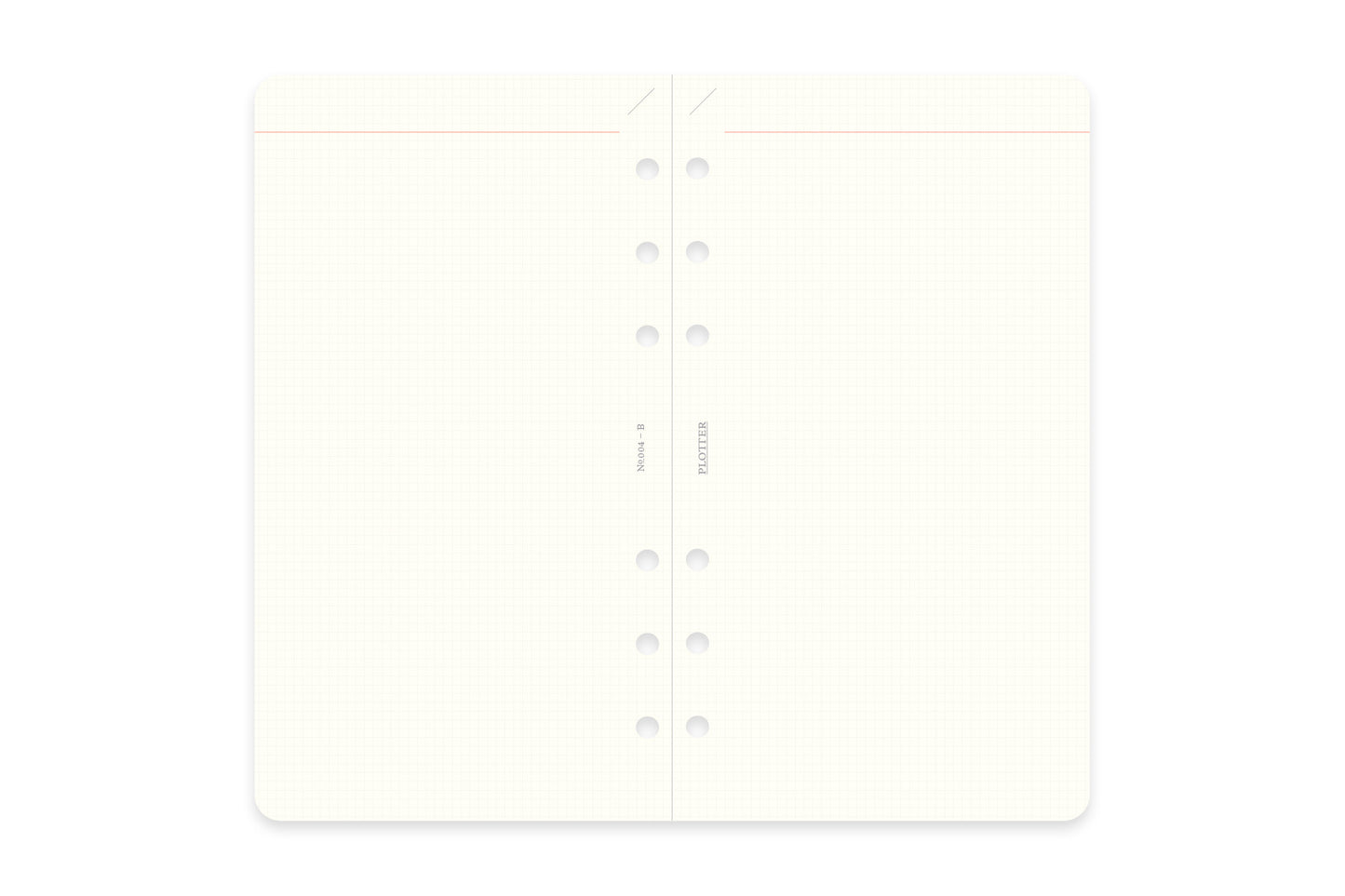 PLOTTER 2mm Grid 80 sheets PLT0004 (Bible Size)