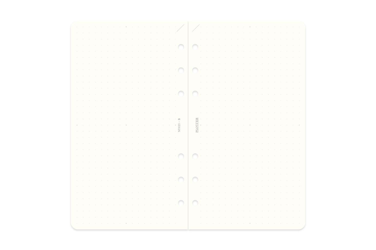 PLOTTER 5mm Dot Grid 80 sheets PLT0023 (Bible Size)