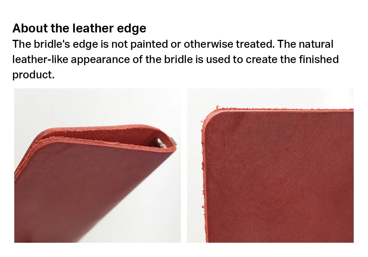 PLOTTER Bridle 5-Ring Leather Binder PLT5015 (Mini 5 Size)