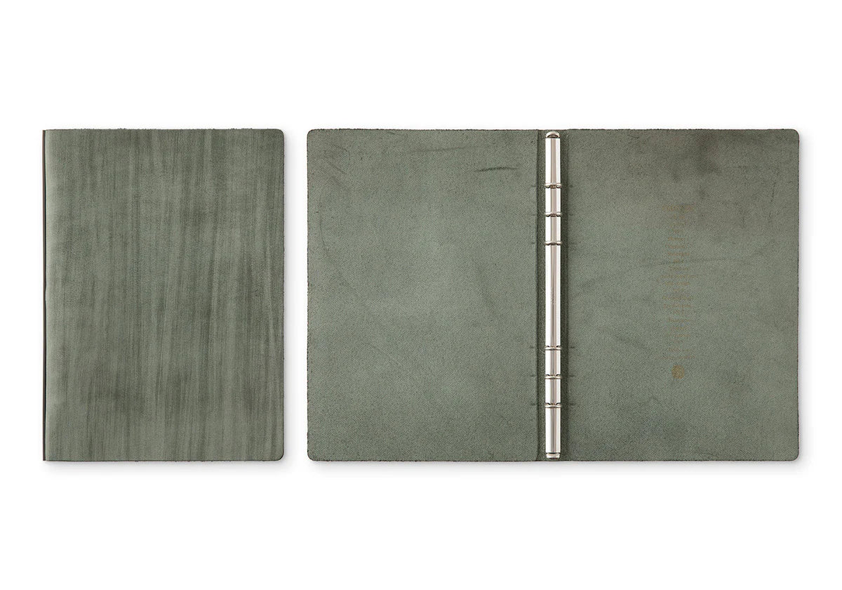 PLOTTER Horse Hair II 6-Ring Leather Binder PLT5016 (A5 Size)