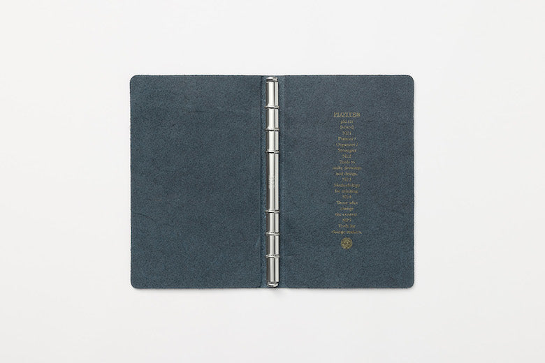 PLOTTER Horse Hair II 6-Ring Leather Binder PLT5016 (Bible Size)