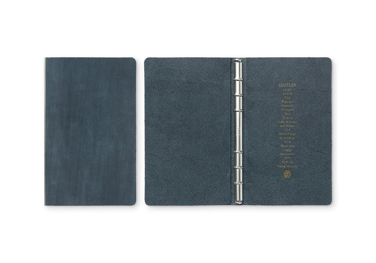 PLOTTER Horse Hair II 6-Ring Leather Binder PLT5016 (Bible Size)