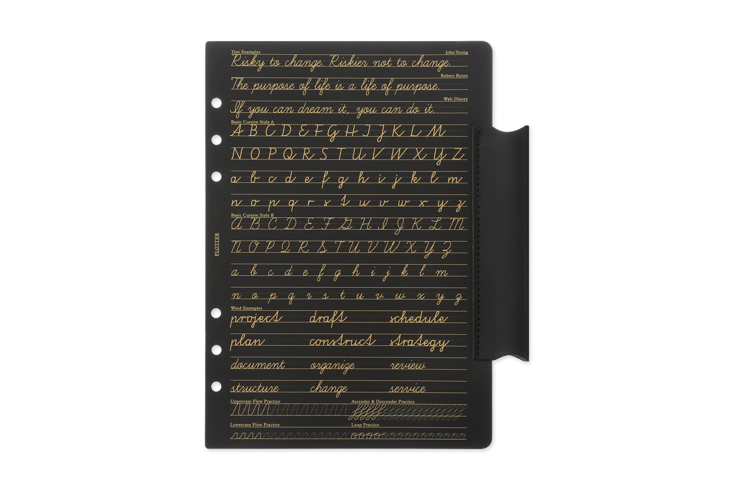 PLOTTER Leather Penholder with Lifter PLT0011 (A5 Size)