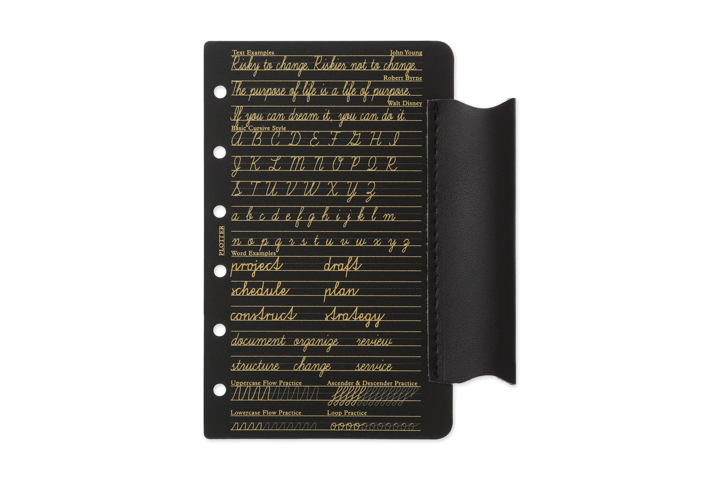 PLOTTER Leather Penholder with Lifter PLT0011 (Mini Size)