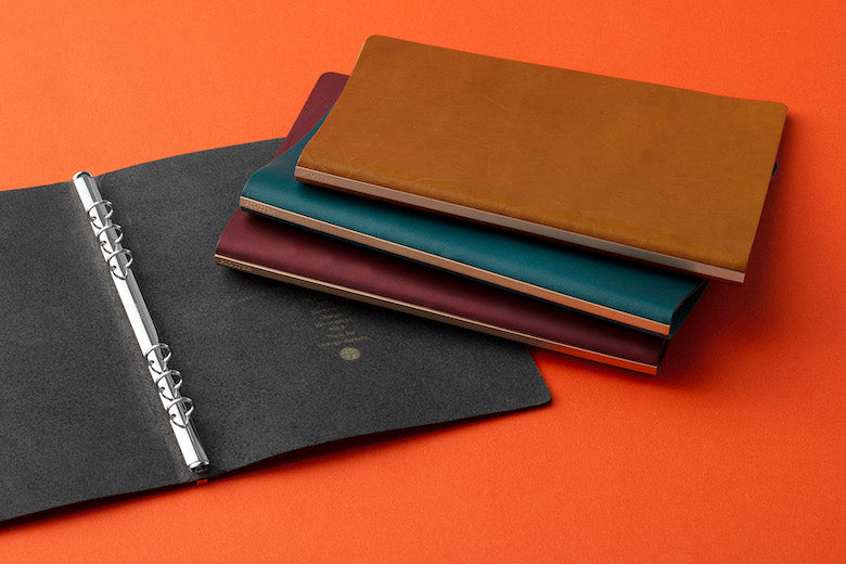 PLOTTER Liscio 6-Ring Leather Binder PLT5012 (A5 Size)