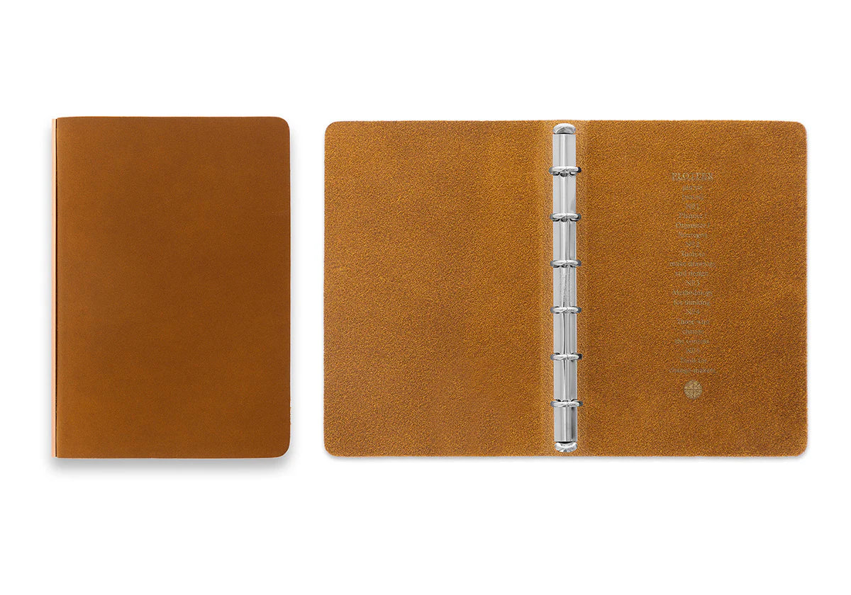 PLOTTER Liscio 6-Ring Leather Binder PLT5012 (Mini Size)