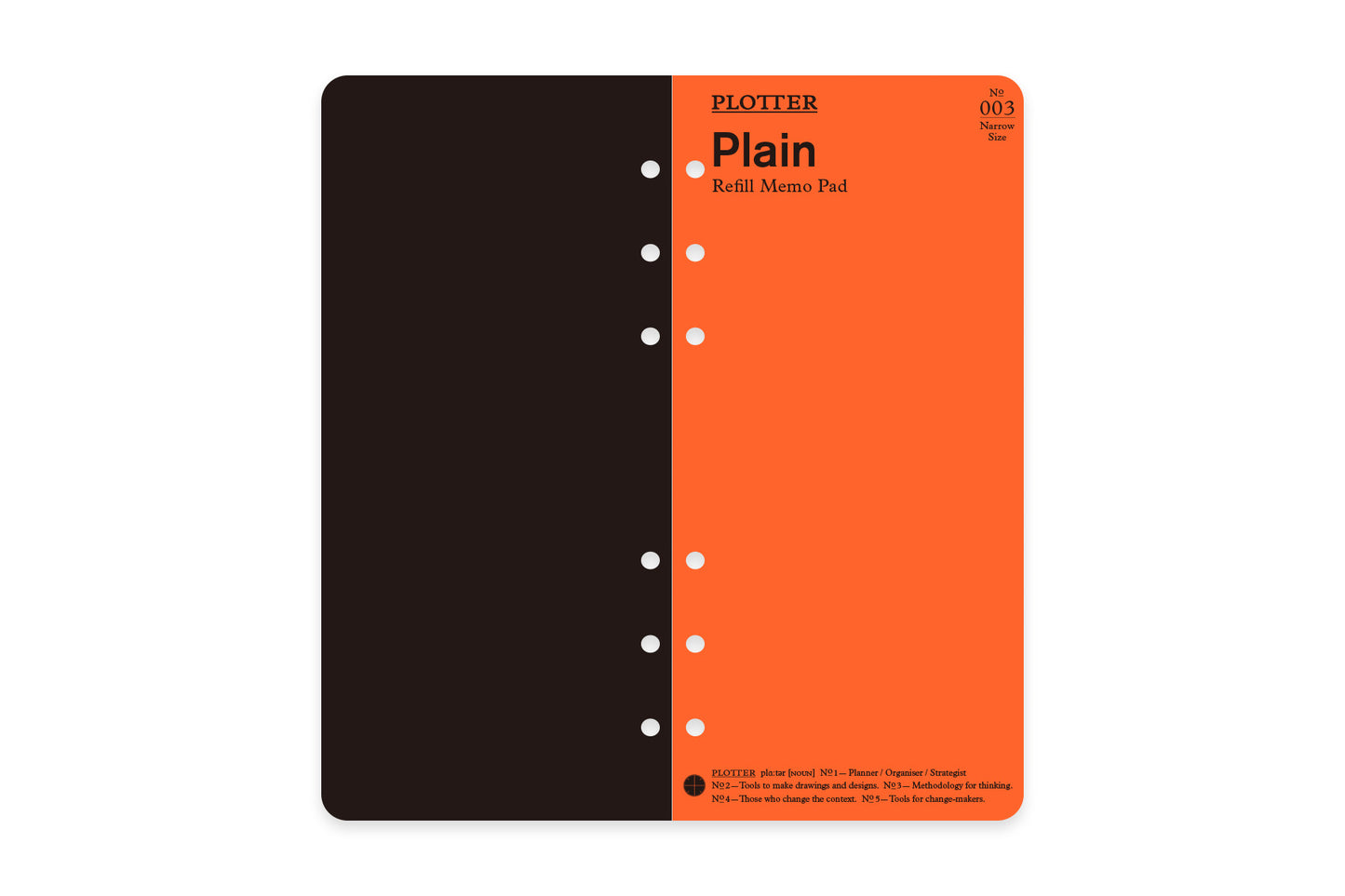 PLOTTER Plain 80 sheets PLT0003 (Narrow Size)