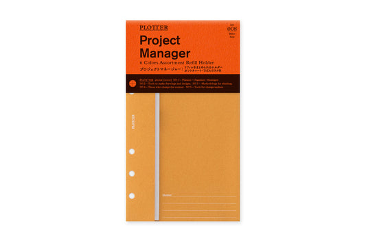 PLOTTER Project Manager 6 Colors Assortment PLT0008 (Bible Size)