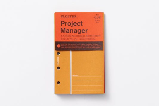 PLOTTER Project Manager 6 Colors Assortment PLT0008 (Mini 5 Size)