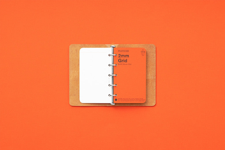 PLOTTER Pueblo 5-Ring Leather Binder PLT5001 (Mini 5 Size)