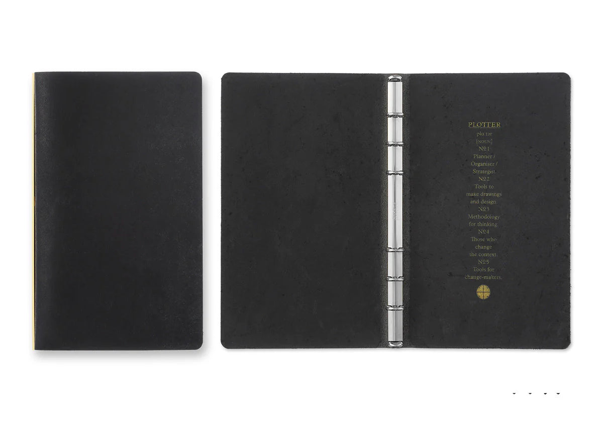 PLOTTER Pueblo 6-Ring Leather Binder PLT5001 (Bible Size)