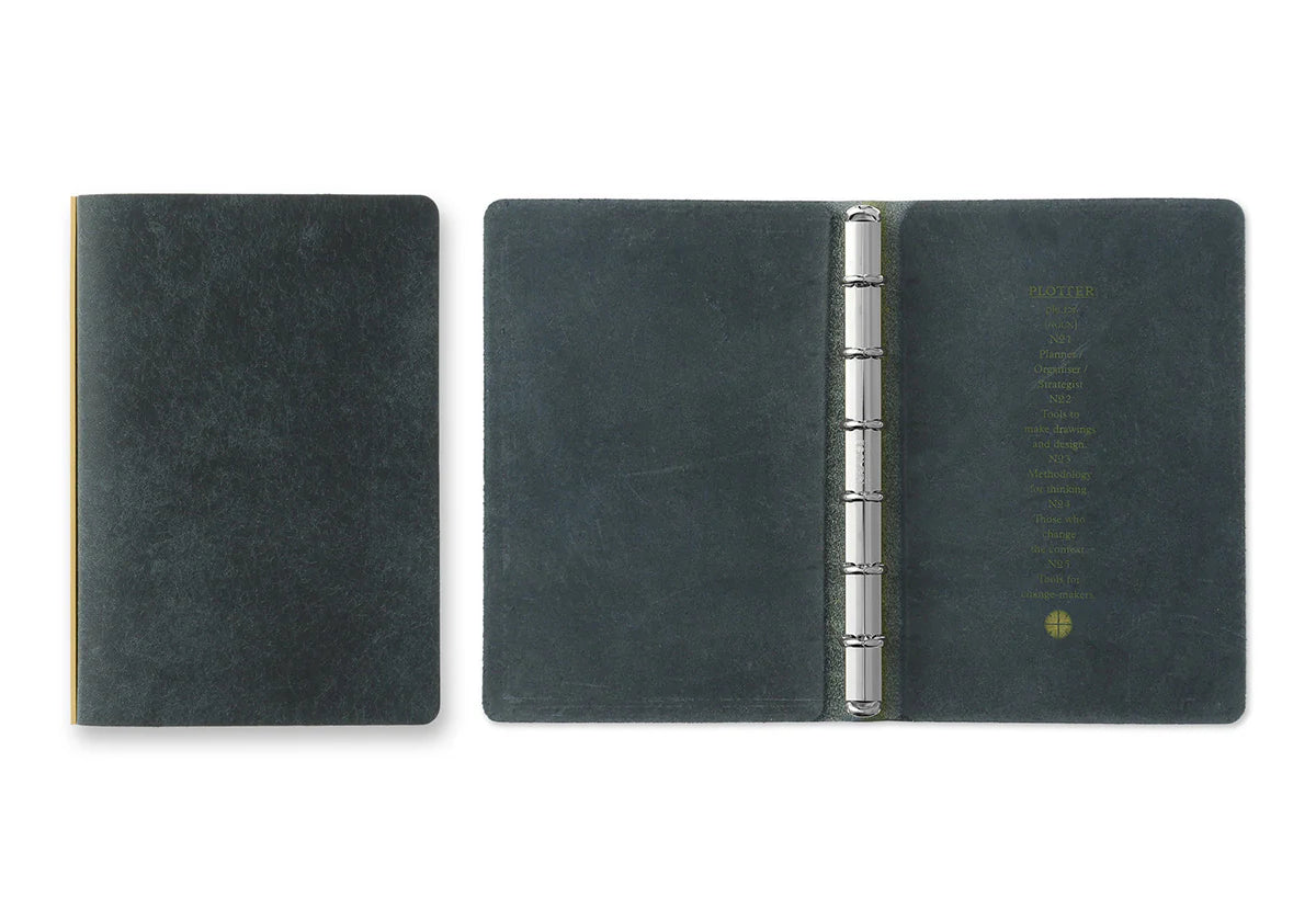 PLOTTER Pueblo 6-Ring Leather Binder PLT5001 (Mini Size)