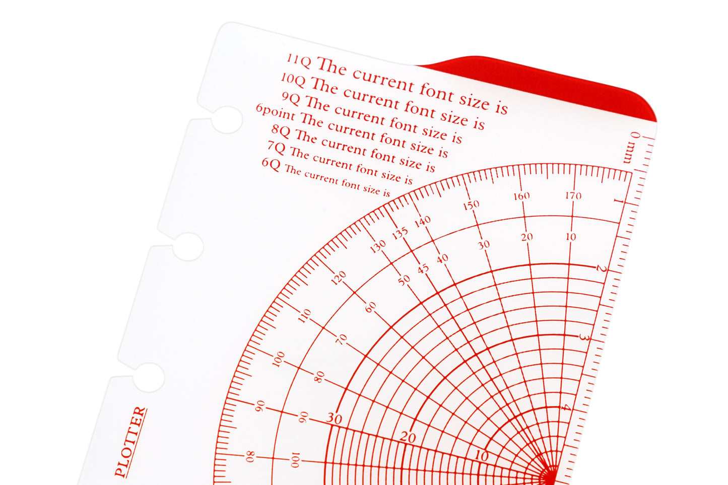 PLOTTER Ruler Pad PLT0009 (Mini 5 Size)