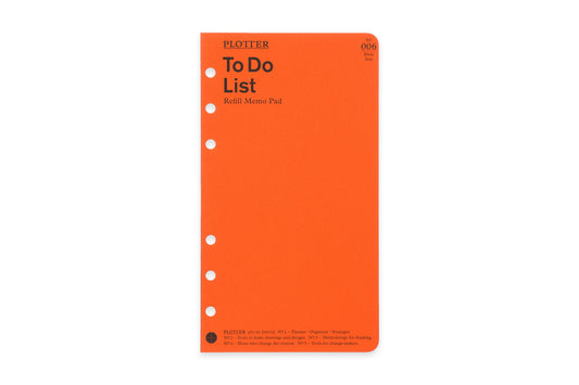 PLOTTER To Do List 50 sheets PLT0006 (Bible Size)