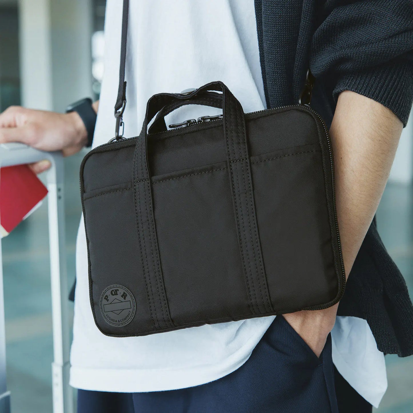 POTR: Stroll (Black) [Hobonichi Cousin (A5) Techo Cover] (Cover Only)