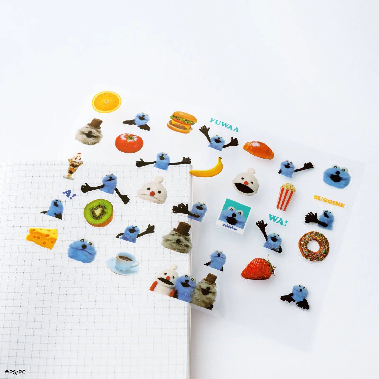 PUPPET SUNSUN: 31 Days Stickers, 2027 Hobonichi Accessories