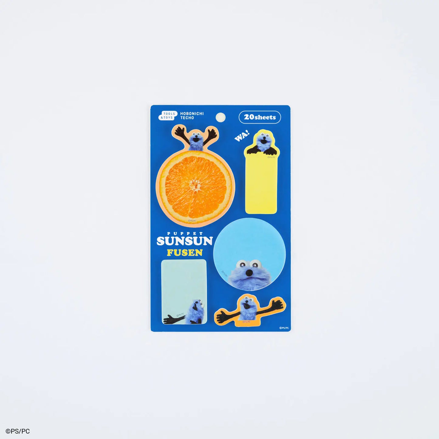PUPPET SUNSUN: Sticky Notes, 2027 Hobonichi Accessories