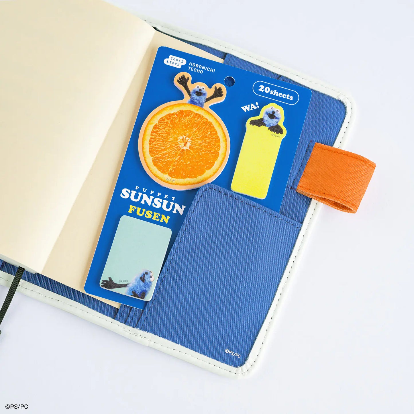 PUPPET SUNSUN: Sticky Notes, 2027 Hobonichi Accessories