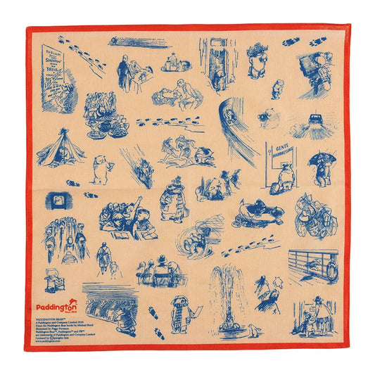 Paddington™: Paddington™ Outing Handkerchief, 2025 Hobonichi Accessories