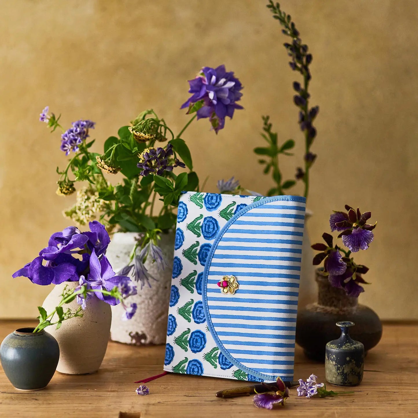 Phoolon (Large Flowers) [Hobonichi Cousin (A5) Techo Cover] (Cover Only)