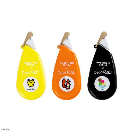 PRE-ORDER Plus x Hobonichi: Deco Rush (Tamagotchi / 100%ORANGE / Happy Ice Cream) ,  2026 Hobonichi Accessories