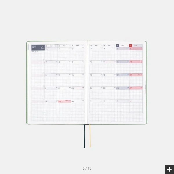 Hobonichi Techo 2025 SPY x FAMILY: Forger Family HON / A5 Size / Daily / Jan start / Mon start - English Edition