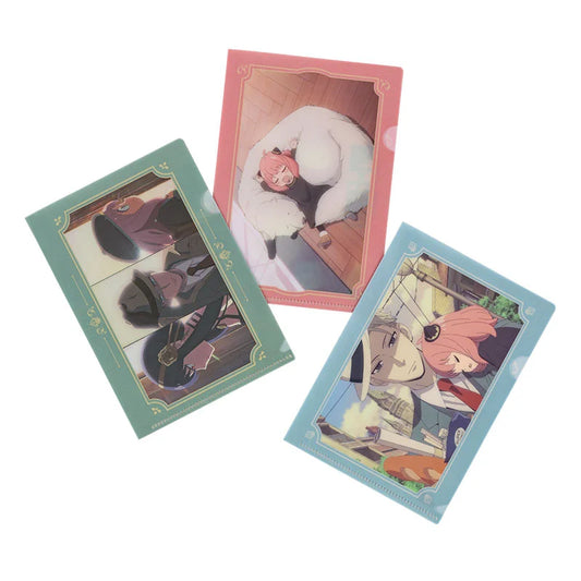 SPY x FAMILY: Hobonichi Clear Folder Set of 3 for A6 Size (SPY x FAMILY), 2025 Hobonichi Accessories