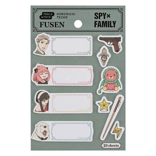 SPY x FAMILY: Sticky Notes, 2025 Hobonichi Accessories