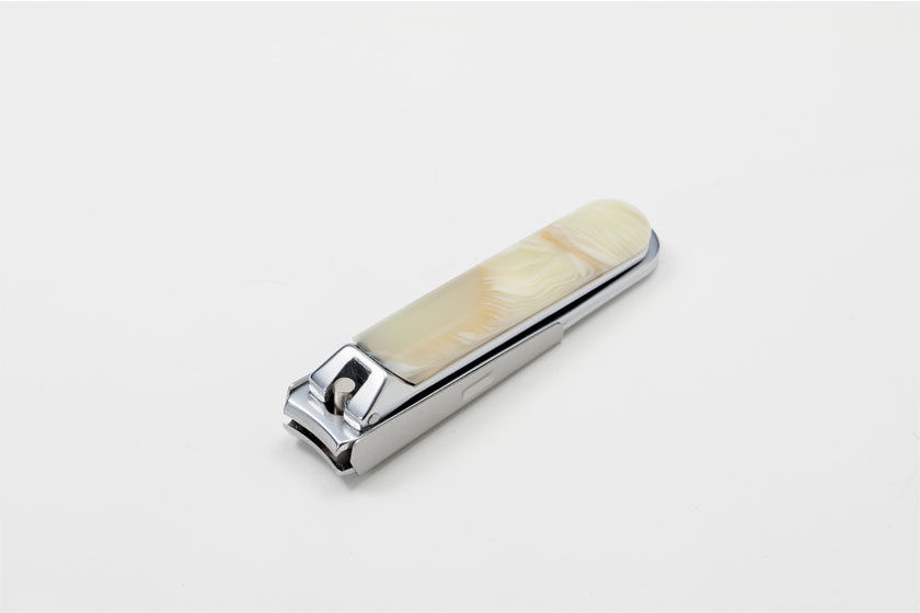 Seki Japan Nail Clipper - White Marble - , Japanese Nail Clippers