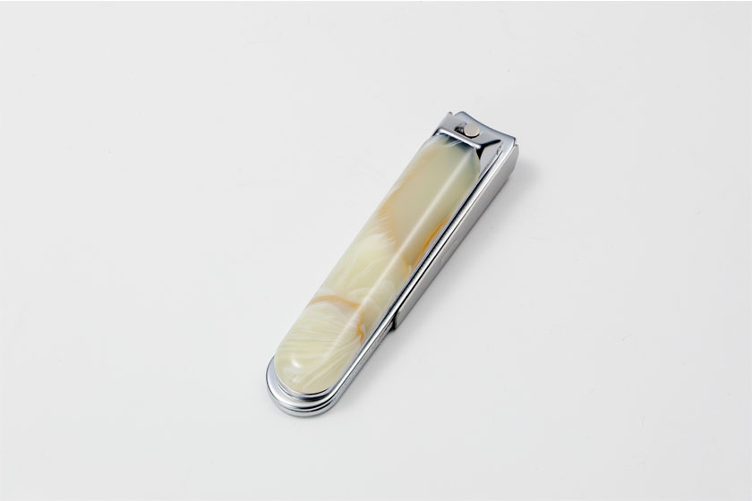 Seki Japan Nail Clipper - White Marble - , Japanese Nail Clippers