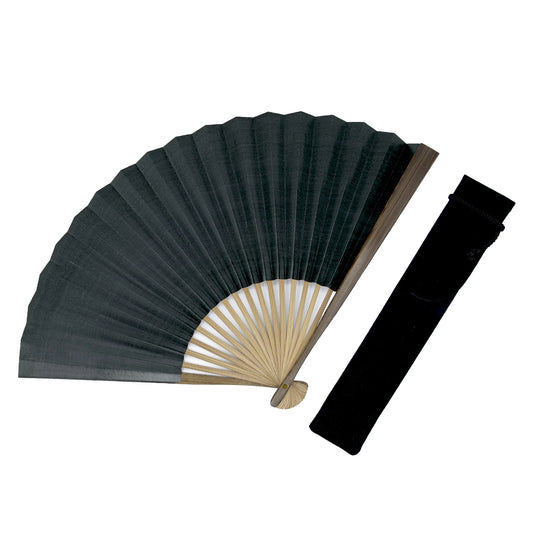 Kyo-sensu (Japanese folding fan) for Men - Kakishibu / Navy Blue -, Made in Kyoto, Japan, Kyoto sensu