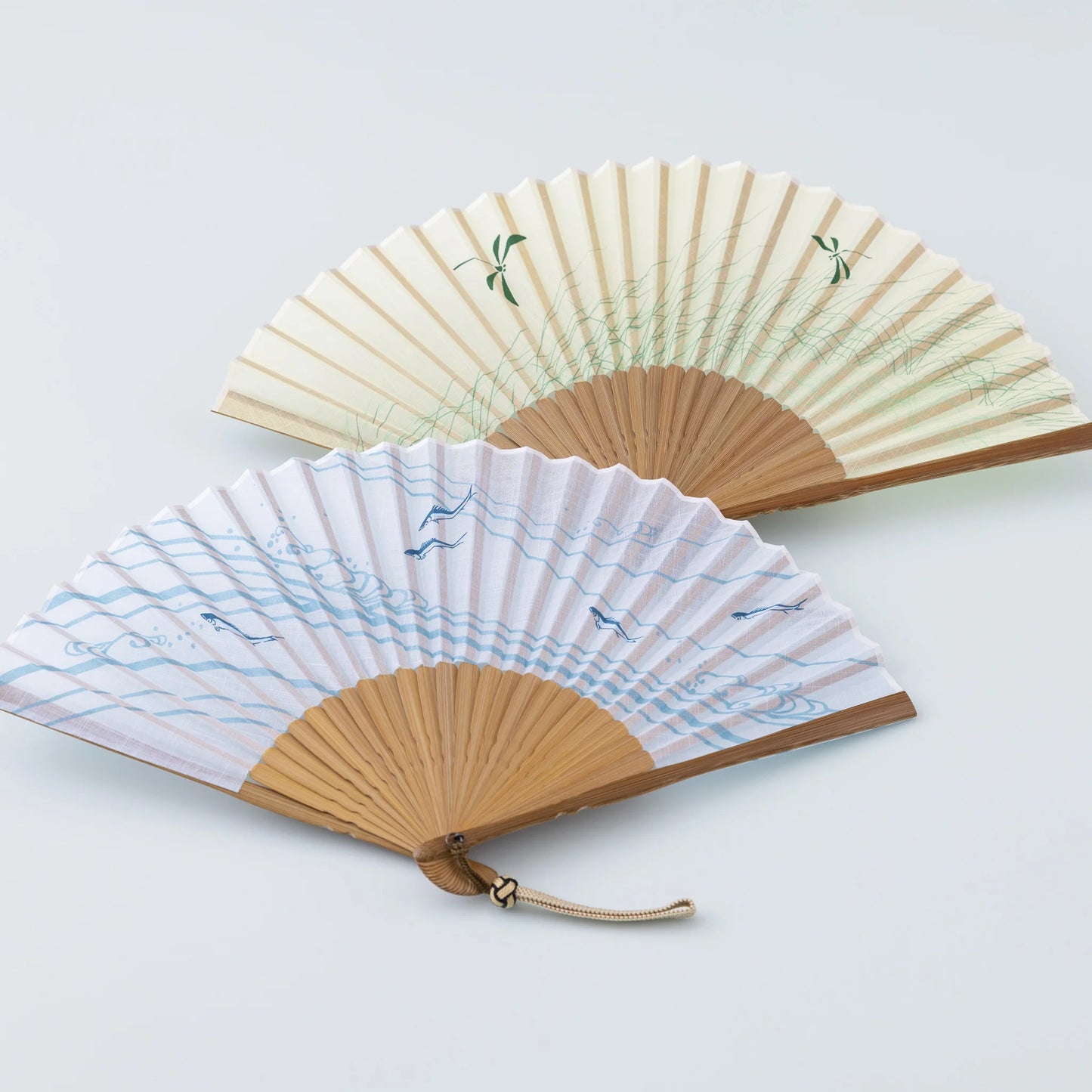 Kyo-sensu (Japanese folding fan) for Men - Dragonfly - , Made in Kyoto, Japan , Kyoto sensu