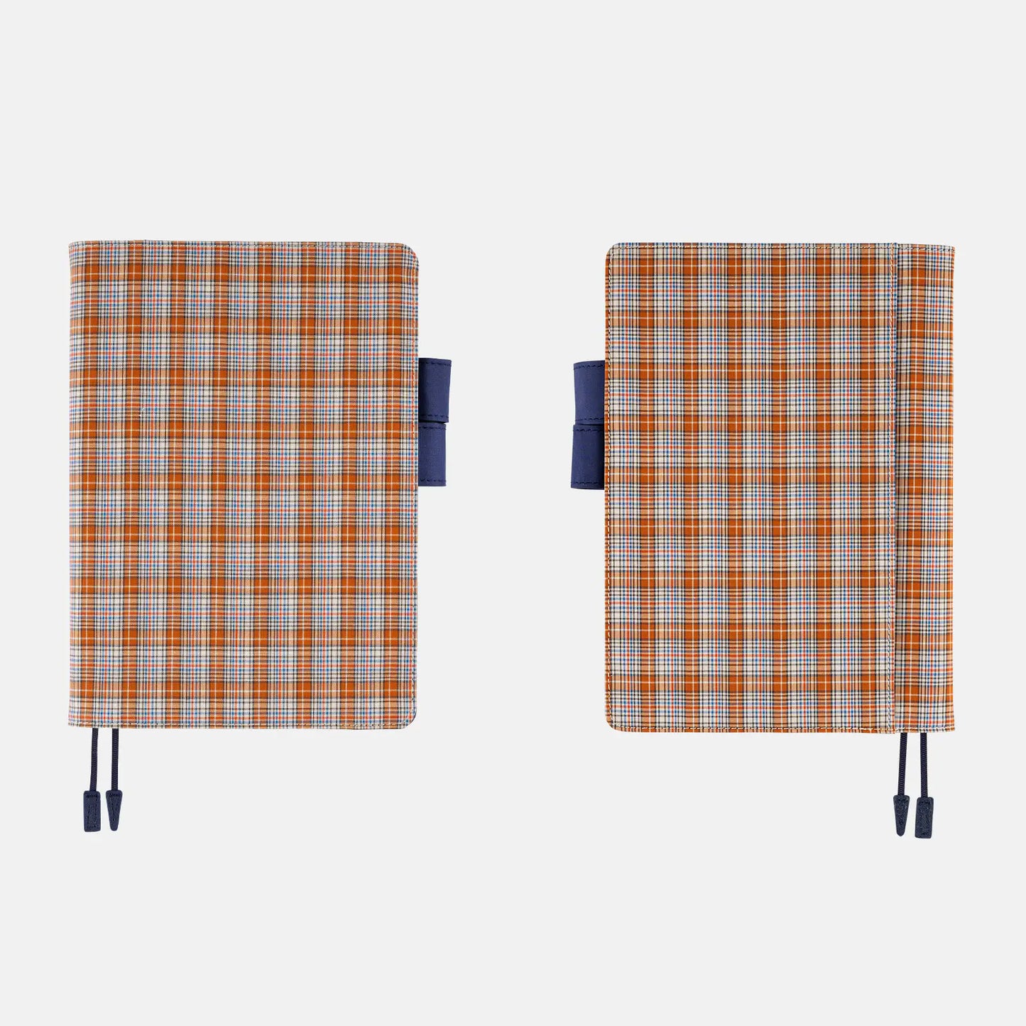 Shirt Fabric: Brownie Plaid [Hobonichi Cousin (A5) Techo Cover] (Cover Only)