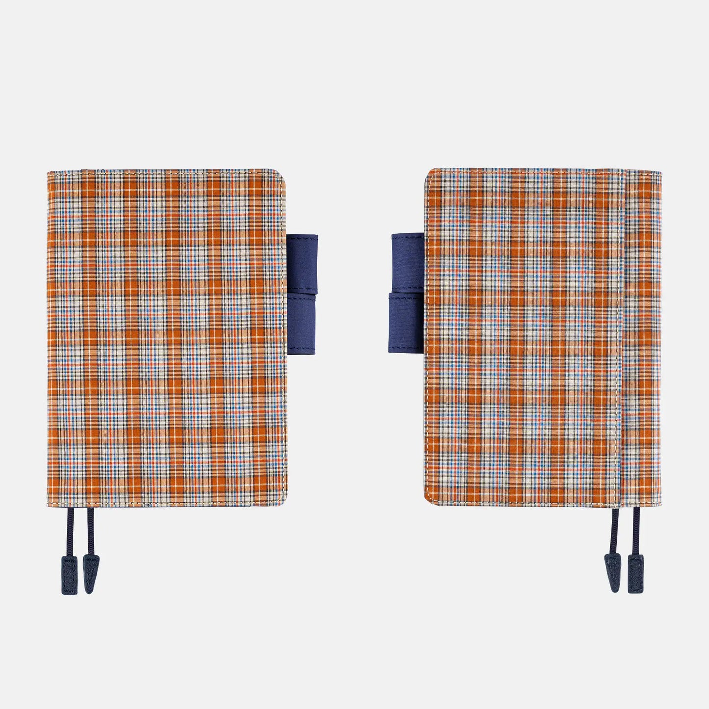 Shirt Fabric: Brownie Plaid [Hobonichi Original (A6) Techo Cover] (Cover Only)
