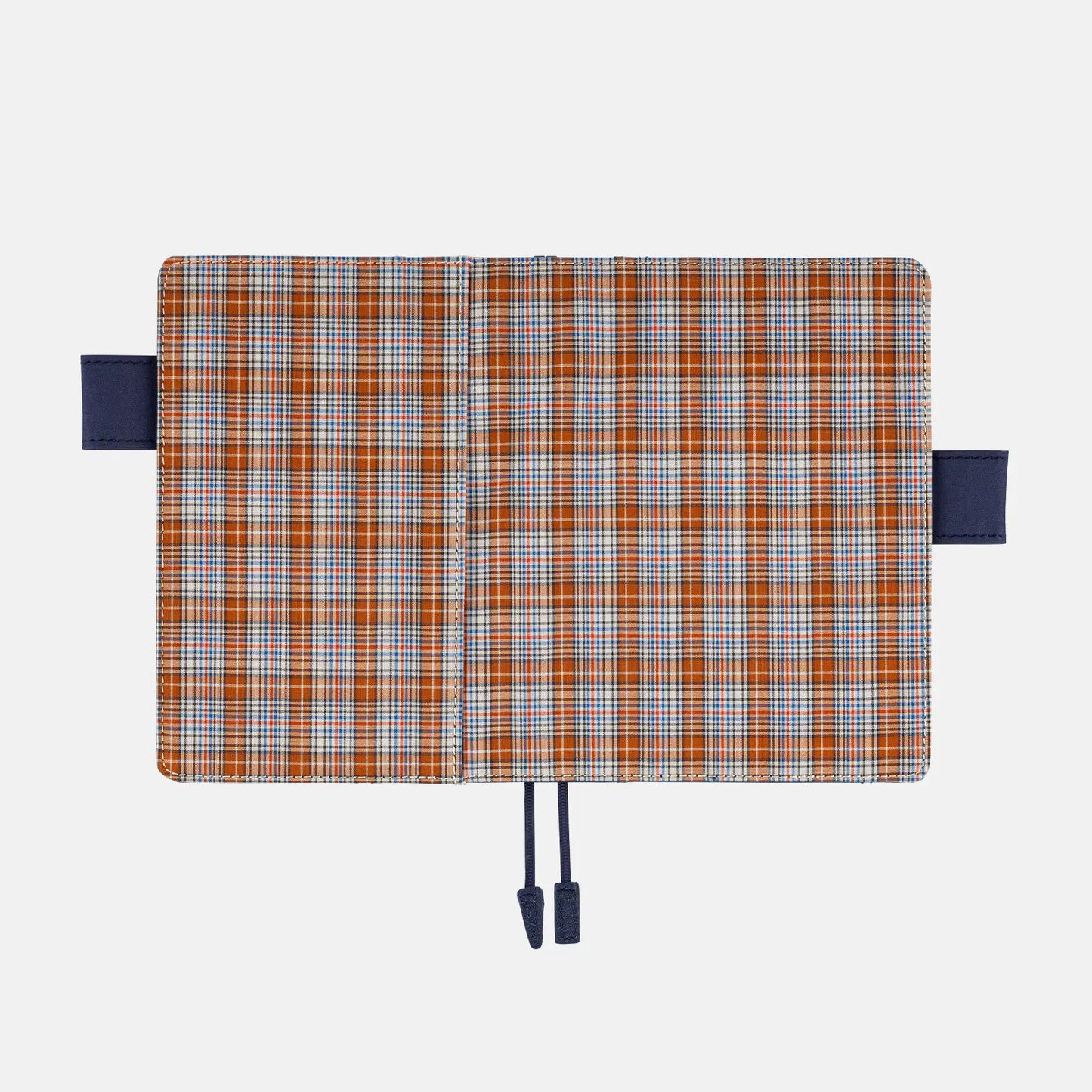 Shirt Fabric: Brownie Plaid [Hobonichi Original (A6) Techo Cover] (Cover Only)