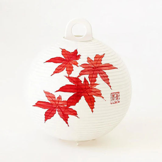 Small Gifu Lantern - Maple - , Japanese Chochin, traditional japanese paper lantern
