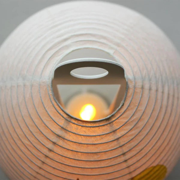 Small Gifu Lantern - Mt. Fuji - , Japanese Chochin, traditional japanese paper lantern