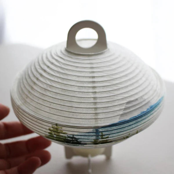 Small Gifu Lantern - Three-Storied Pagoda - , Japanese Chochin, traditional japanese paper lantern