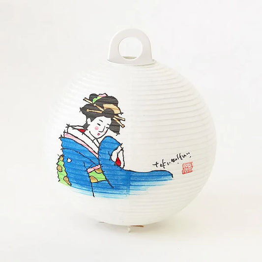 Small Gifu Lantern - Japanese Maiko - , Japanese Chochin, traditional japanese paper lantern