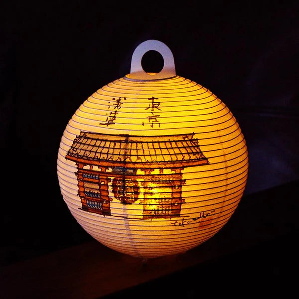 Small Gifu Lantern - Sensoji Temple - , Japanese Chochin, traditional japanese paper lantern