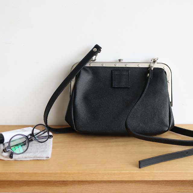 Small Leather Shoulder Bag - Train Conductors Bag Design / Brown -, Cross Body Bag
