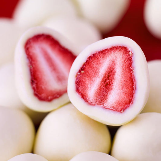 Strawberry Truffle 90g Set , Japanese Sweets Souvenir, Japanese Desserts