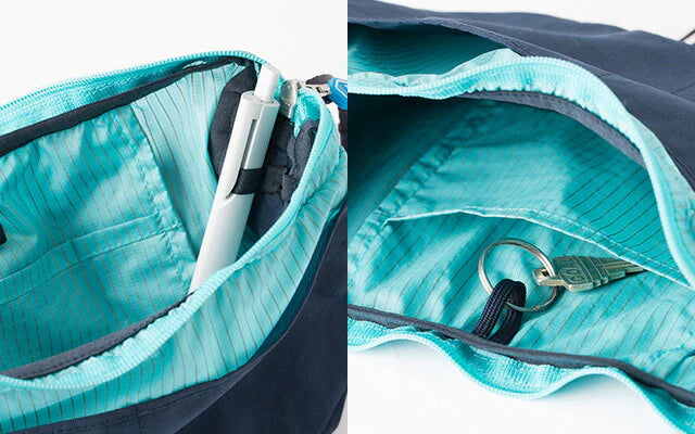 TO&FRO PACKABLE POUCH - NAVY -