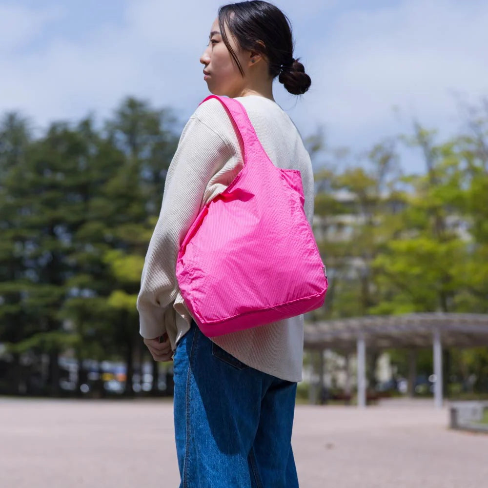 TO&FRO PACKABLE TOTE BAG S size - RED -