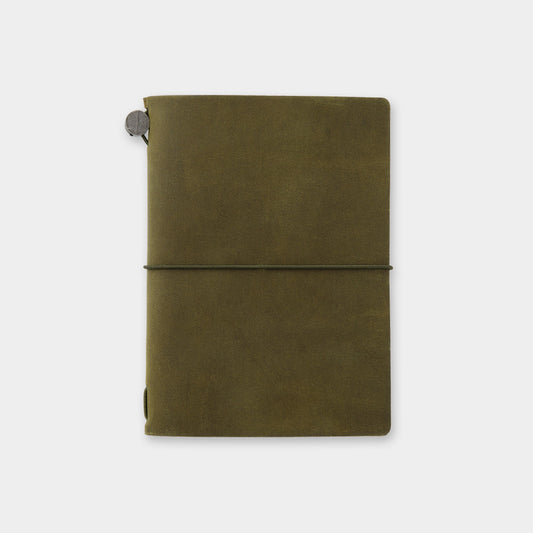 TRAVELER'S COMPANY TRAVELER'S notebook Starter Kit - Passport Size / Olive -