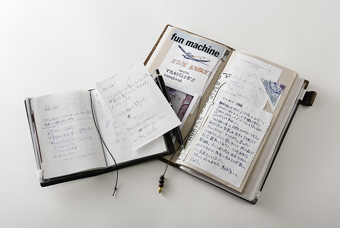 TRAVELER'S COMPANY TRAVELER'S notebook Starter Kit - Passport Size / Blue -